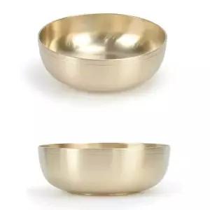 방짜유기 SG12HF60 냉면그릇 냉면기 비빔기 면그릇 20cm 3호