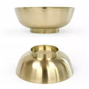 고급 NV55ND01 방짜유기 냉면그릇 비빔밥그릇 면그릇 20cm 6호