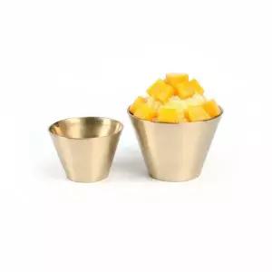방짜유기 VI66NK29 놋그릇 유기 빙수볼 아이스크림볼