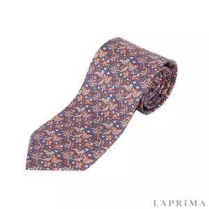 [롯데백화점]페라가모 실크 넥타이 35-8824 BLUE+ORANGE 724730