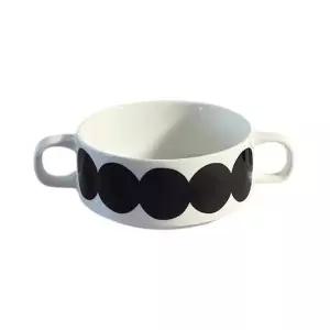 도자기 RO71VV17 수프그릇 (블랙) DK66