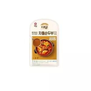 [셀러허브]CJ 다담 차돌순두부찌개양념 130g * 10개 (S48923719)