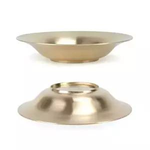 방짜 VZ07TI69 유기 파스타 그릇 면그릇 면접시 22.2cm 2호