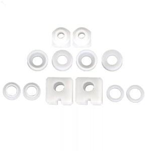 포르쉐 12pcs 앞좌석 부싱 화이트용 911 993 964 차량 스타일링