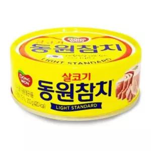살코기 동원참치캔 100g 캔참치 살코기참치 술안주 PZZ6+1VLR