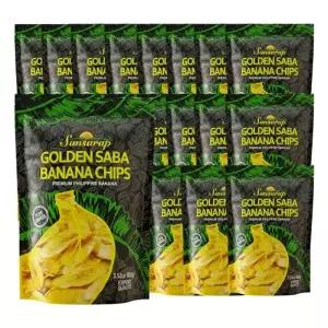 썬사랍 필리핀 정통 골든사바 바나나칩 100gx20봉