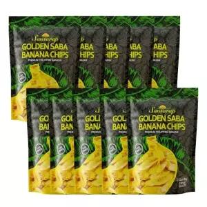 썬사랍 필리핀 정통 골든사바 바나나칩 100gx10봉