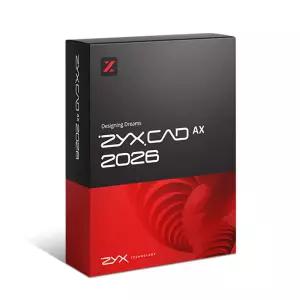 ZYXCAD AX 2026 Standard 1년 라이선스 직스캐드AX 스탠다드 오토캐드호환 대안 국산캐드