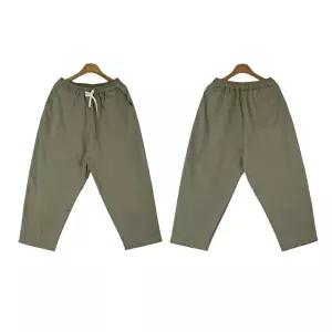 남자 데일리 편한 캐주얼 린넨 벌룬 배기 팬츠 바지 (HSJ-WA68D26)