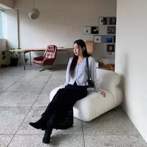 [다잇템]여자 러블리 레이스 뒷트임 머메이드 롱스커트