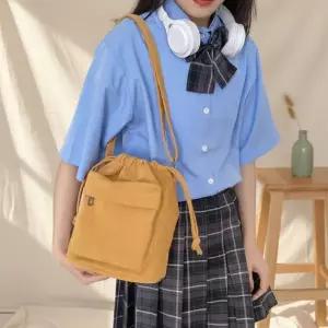 [하프클럽/]여성 포근한 코듀로이 미니 숄더백 복조리 크로스백