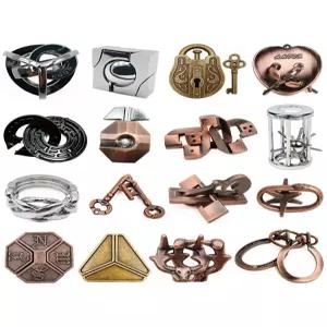 입체퍼즐 연쇠고리 해체조립 버클 두뇌개발 모형 집중력