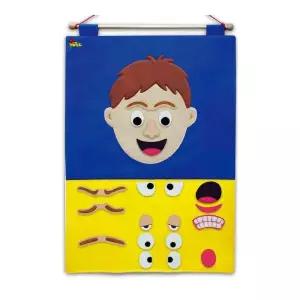 벽걸이차트 미스터변덕 얼굴 표정놀이 언어학습 벽보