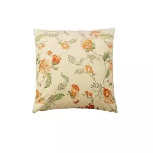 플라워 대형 쿠션 거실 쇼파베개 소파 패브릭 등쿠션 엔틱 침대