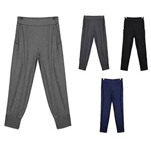 여성 트레이닝팬츠 허리밴딩 8부바지 배기팬츠 데일리 (HSJ-W9D0D87)