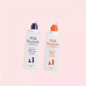 밀크바오밥 키즈 어린이 샴푸 500ml+키즈 워시 500ml 4312814