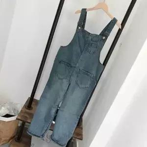 여자 데님 멜빵 바지 점프수트 캐주얼 청바지 패션 (HSJ-W6742FC)