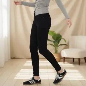 [하프클럽/]여성 하이웨이스트 슬림핏 밴딩 스키니진