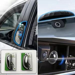 자동차 후사경 뒷자석 택시 사이드 미러 후방 카메라 레인커버 방수 렌즈캡 보호 커버 캡