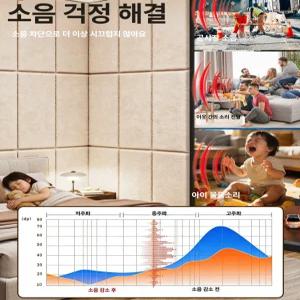 MONI 흡음보드 방음벽 녹음실 방음제 보드 소음차단