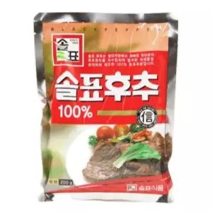 솔표 후추 가루 100% 200g 1개