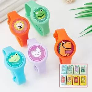 모기퇴치팔찌 어린이모기기피밴드 키즈 생활방수 물놀이 수영장 계곡 여름캠핑 야외활동