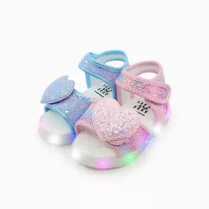 [보리보리/베이비솔]썸머클로이하트LED샌들