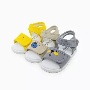 [보리보리/베이비솔]애니멀즈 삑삑이샌들
