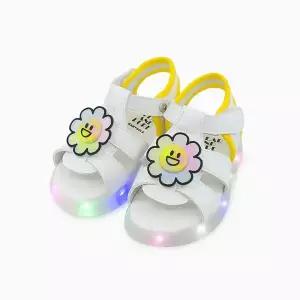 [보리보리/베이비솔]해피플라워LED샌들