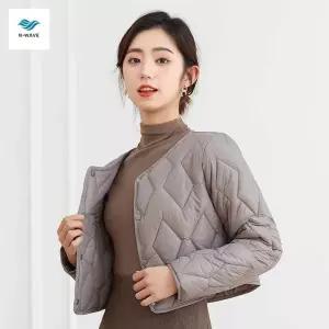 여성 경량 숏패딩 퀼팅 룩 겨울 이너 아우터 재킷