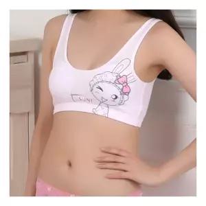 땀흡수가 빠른 주니어 면 스포츠 브라