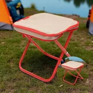 ( )휴대용 접이식의자 2p세트 26cm 레드 휴대용접이식간이의자 낙시의자