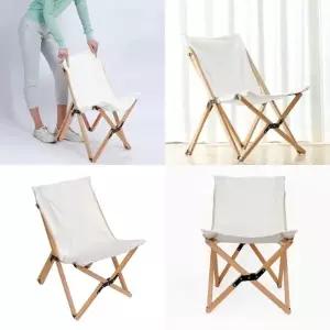 ( )접이식 캠핑의자 45x70cm 화이트 휴대용의자 접이식낚시의자