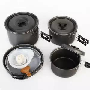 [알티피아]알루미늄 코펠 2-5인용 경질 냄비 캠핑 낚시 등산