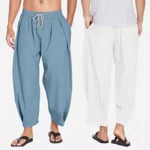 모르킨 남자 블루머 린넨 배기 마바지 SD-250303_23494597