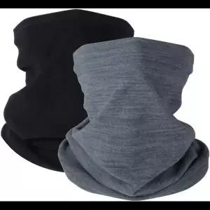 2 Pcs 목 각반 방풍 페이스 마스크 커버 추운 날씨 스카프 남여 야외 보호 따뜻하고 편안한