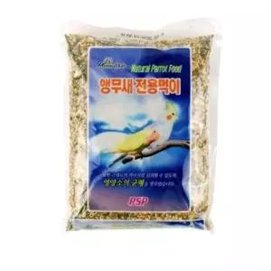 전용 애완 앵무새모이 전연령 잉꼬 앵무새밥 700g