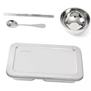 가정용식판 AK69SP53 스테인리스 세트 배식판 식판 소