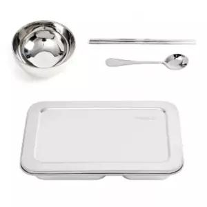 온 XB00HD58 스테인리스 4구 식판 풀세트 뚜껑 소 병원