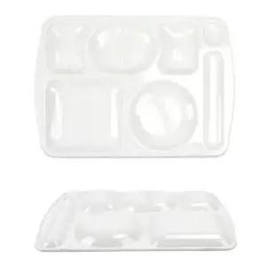 단체급식 OD80AA82 PC재질 성인용 식판 4찬 41x29cm 23호