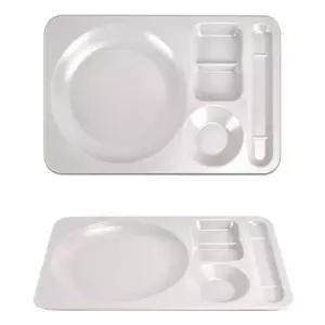 멜라민 JD57ME69 단체급식 돈까스 양식 식판 42x27.5cm 4호