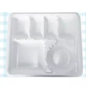 빠띠라인 JI84PI07 200개묶음 재활용 가능 일회용식판