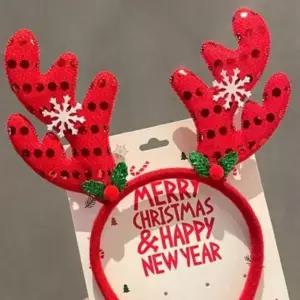 크리스마스 머리띠 소품 코스듐 헤어밴드 악세사리_23932546