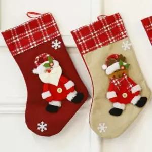 선물 데코양말 성탄절 산타 크리스마스 눈사람 누돌프_23932961