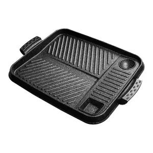 [아웃도어스/벅703]창고대방출 SM 캠핑 석쇠 고기 구이팬