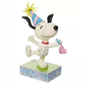 에네스코 피규어 스누피 생일축하 피규어 캐릭터 인테리어 소품