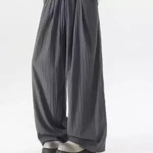 WL 통바지 데일리 스타일 디자인 여름 허리밴딩 린넨 시원한 깔끔한 자연스러운 캐주얼 팬츠