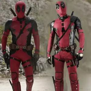 데드풀 할로윈 의상 세트 코스튬 XS 코스프레 풀세트(칼신발제외/신형두건