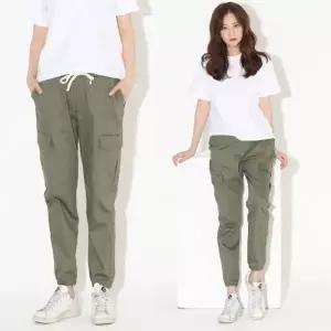 린넨 카고팬츠 바비비