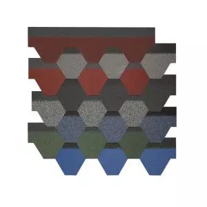 육각 지붕재 싱글 누수방지 옥상 주택 마감재 방수필름 건축자재 시공